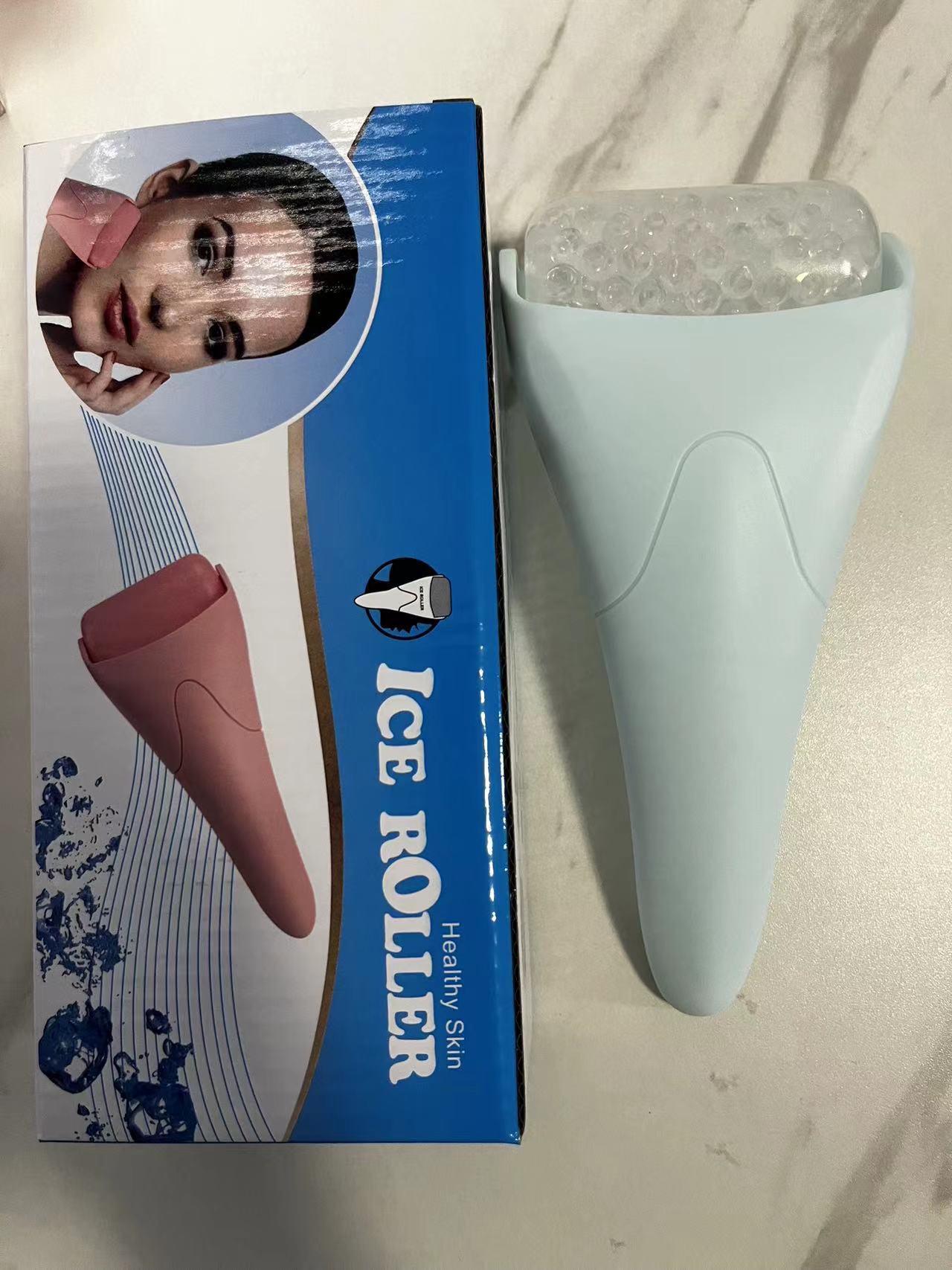 Beauty Ice Roller Face Massage Tool With Cold Balls